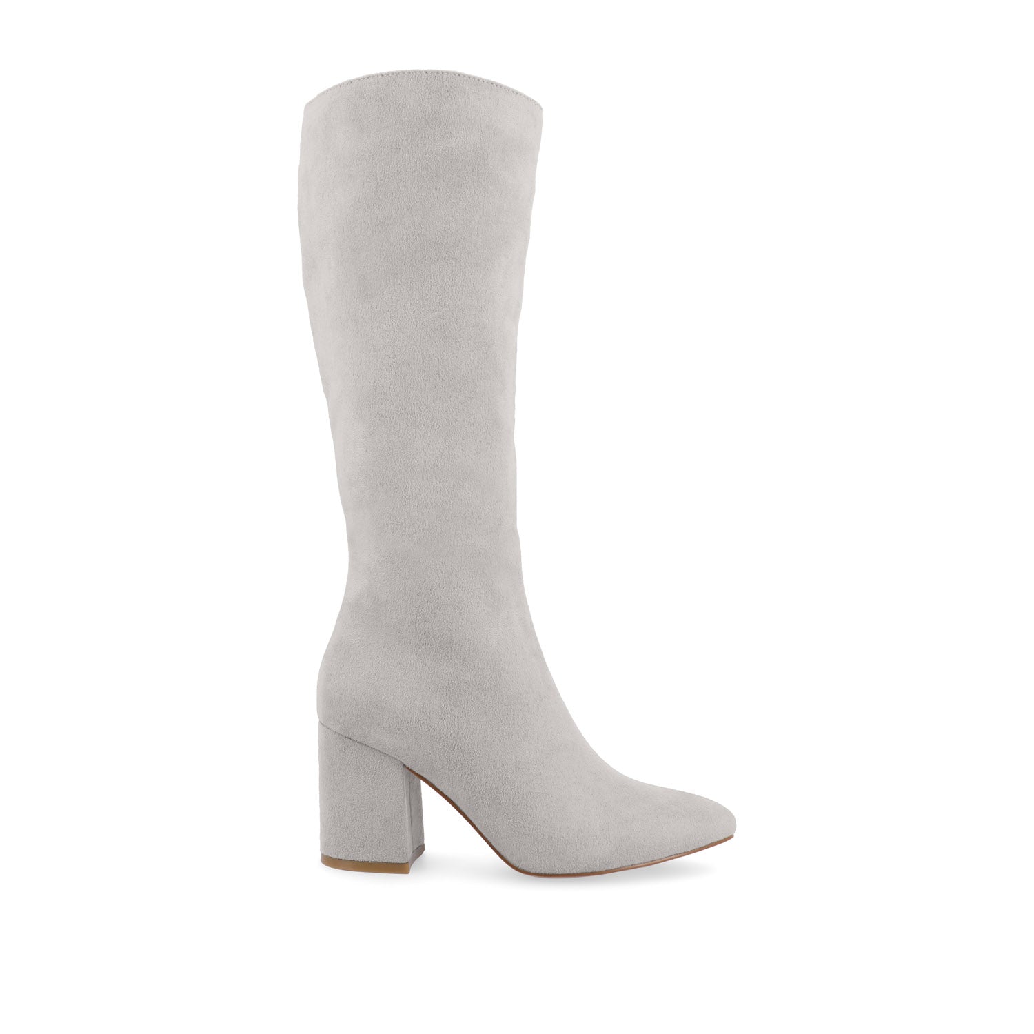 journee collection AMEYLIA KNEE-HIGH BOOTS IN WIDE WIDTH & CALF Beige