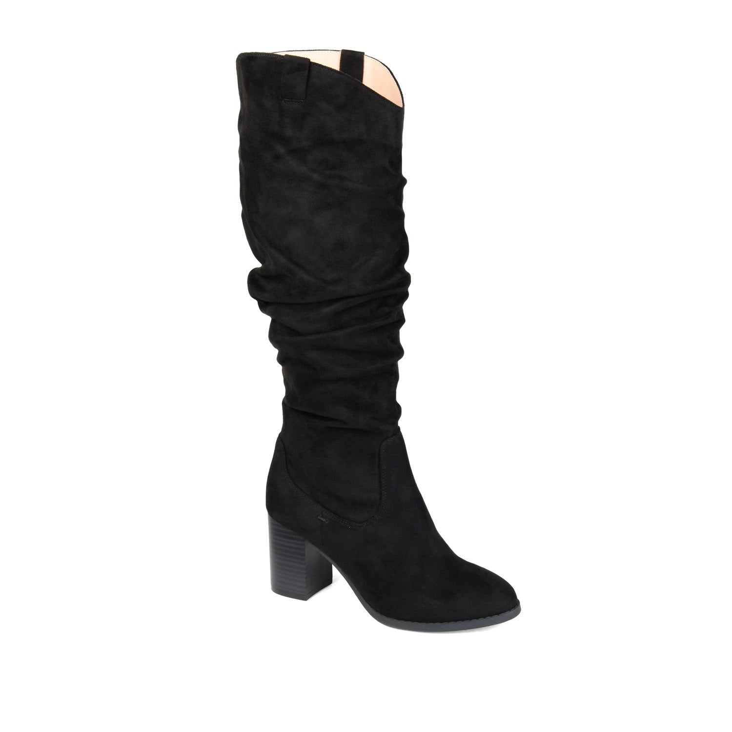 Journee Collection ANEIL KNEE HIGH BOOTS IN WIDE WIDTH & CALF Taupe Suede
