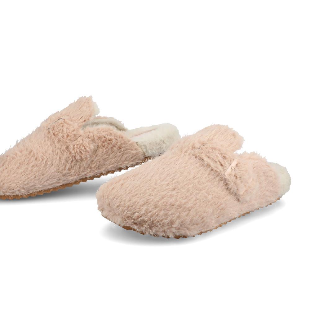 Journee Collection ARDENN SLIPPERS IN FAUX FUR Plaid Faux Fur