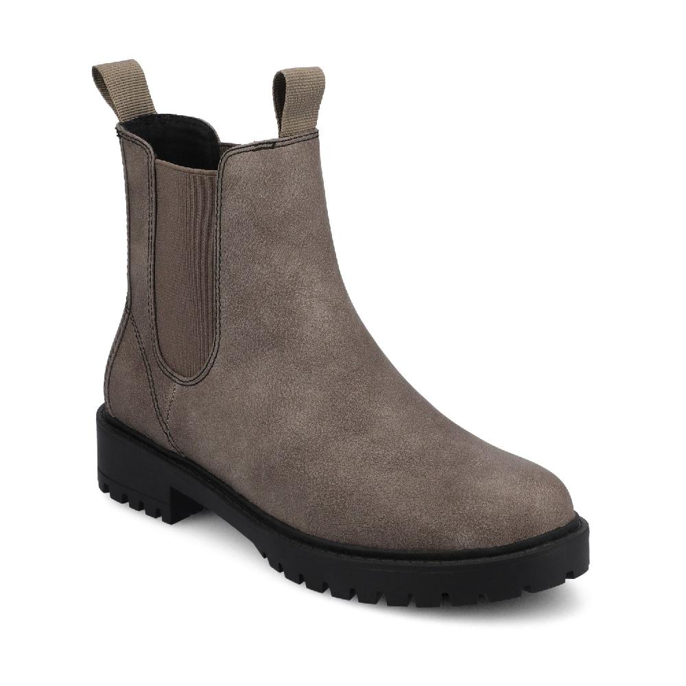 Journee Collection BLANCHE CHELSEA BOOTIES Vintage Grey