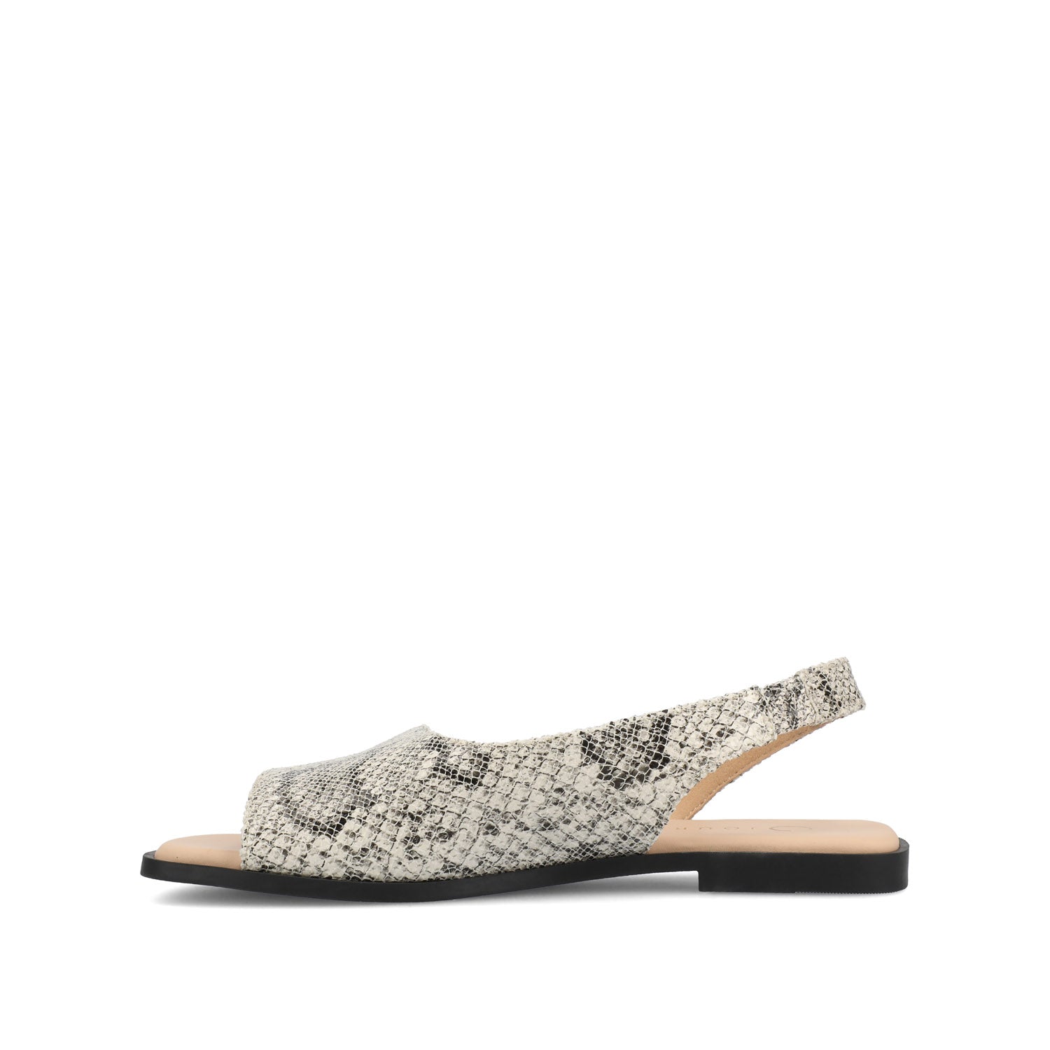 Journee Collection BRINSLEY SANDALS IN FAUX LEATHER Gold PU