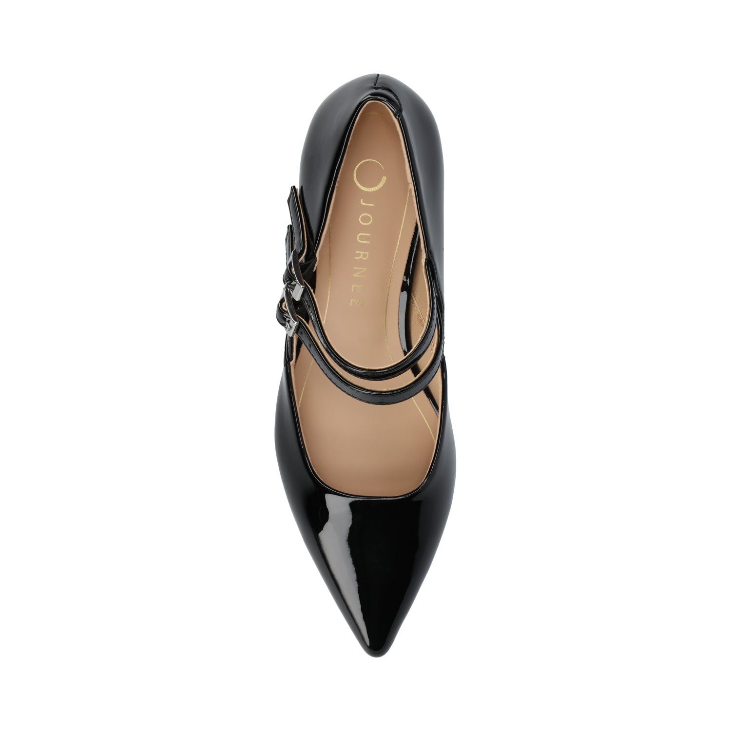 Journee Collection CARNATION MARY JANE PUMPS IN WIDE Black