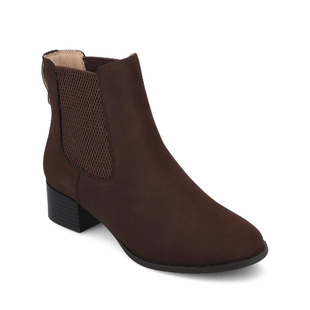 Journee Collection CHAYSE WESTERN PULL ON BOOTIES Black