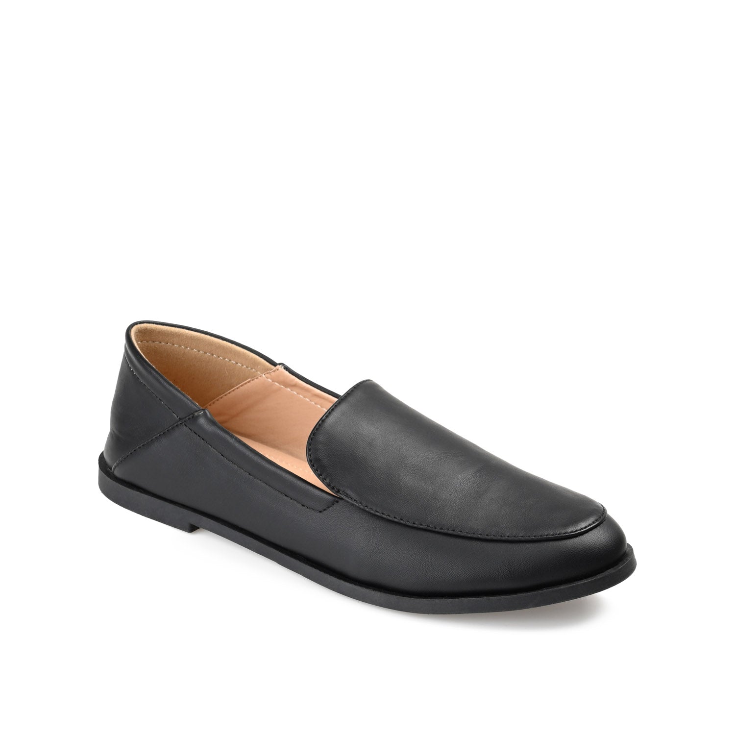 Journee Collection CORINNE LOAFER FLATS IN FAUX LEATHER Rose