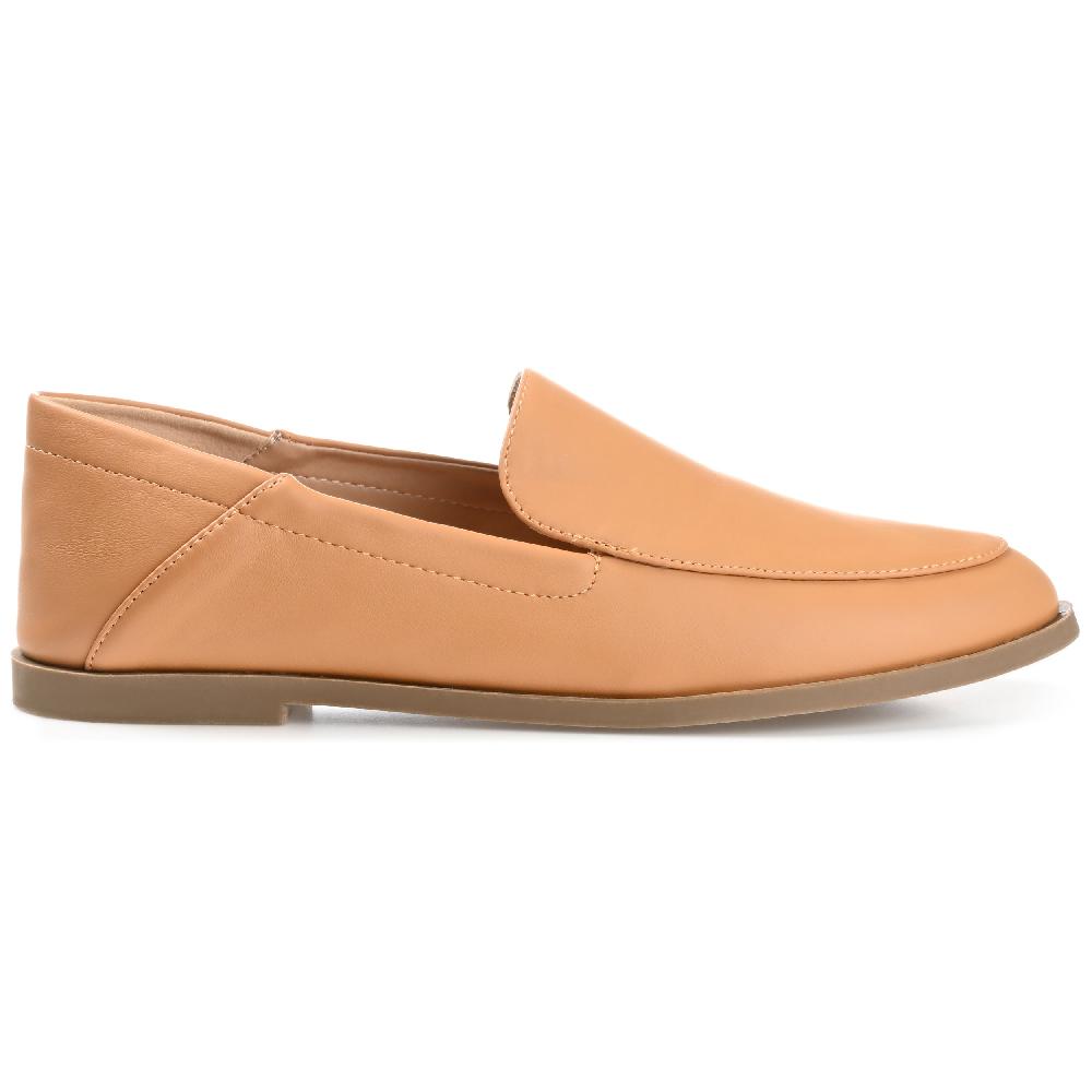 journee collection CORINNE LOAFER FLATS IN WIDE Rose