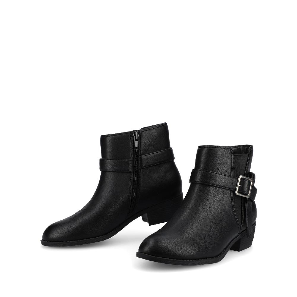 Journee Collection DEVINA ANKLE BOOTIES IN WIDE Black