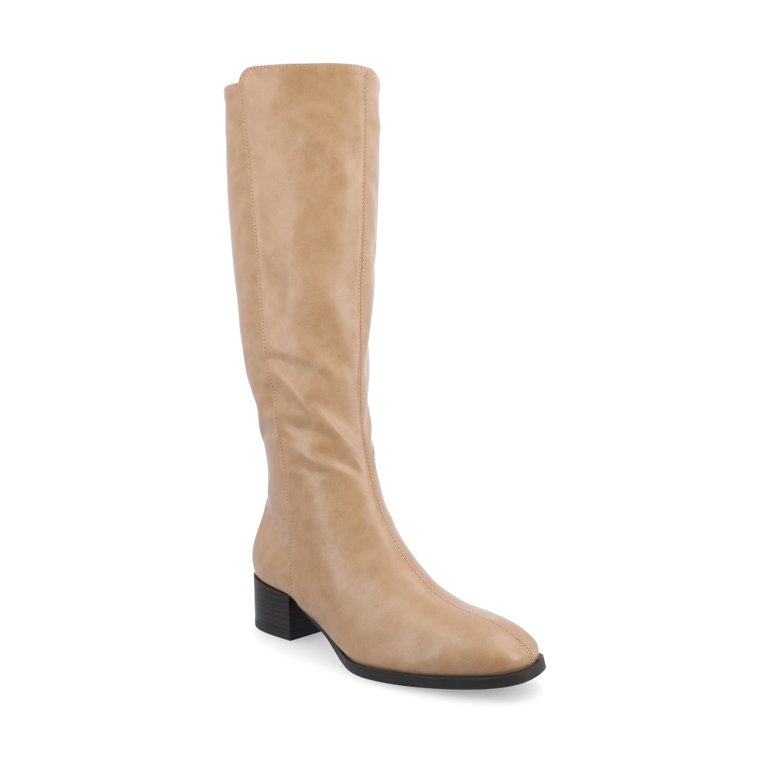 Journee Collection DEVRI KNEE HIGH BOOTS IN WIDE CALF Black