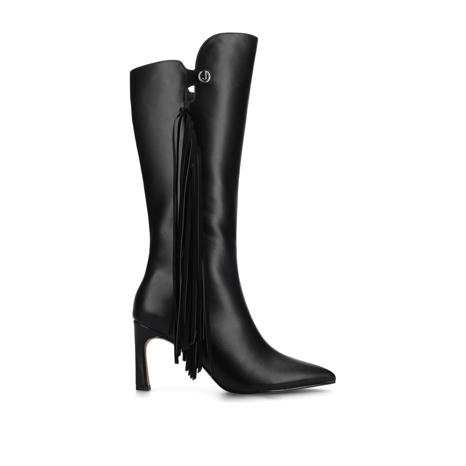 journee collection DOLLY KNEE HIGH TASSEL WESTERN BOOTS Black journee collection DOLLY KNEE HIGH TASSEL WESTERN BOOTS Black