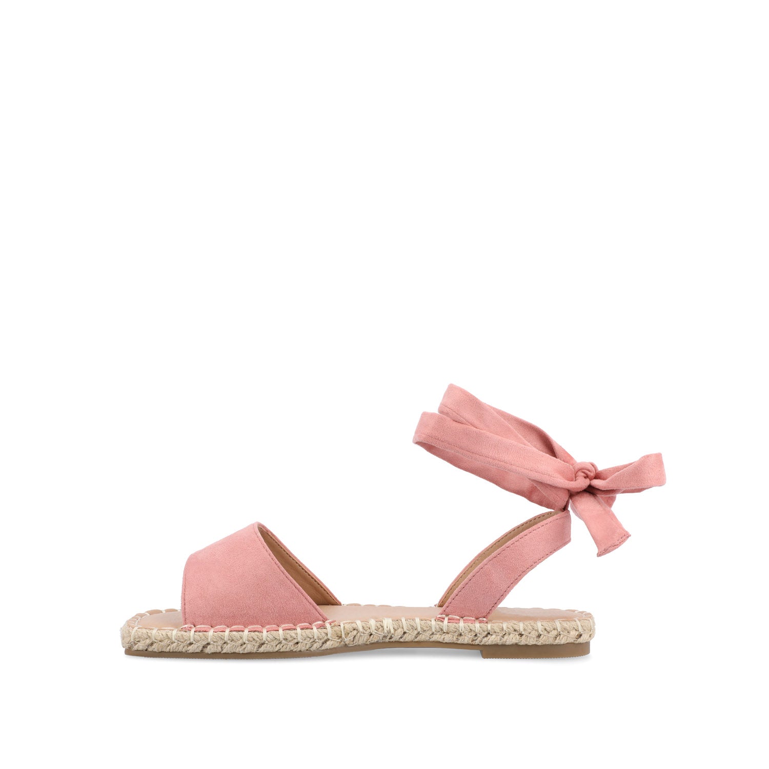Journee Collection EMELIE ESPADRILLE SANDALS IN WIDE Rose