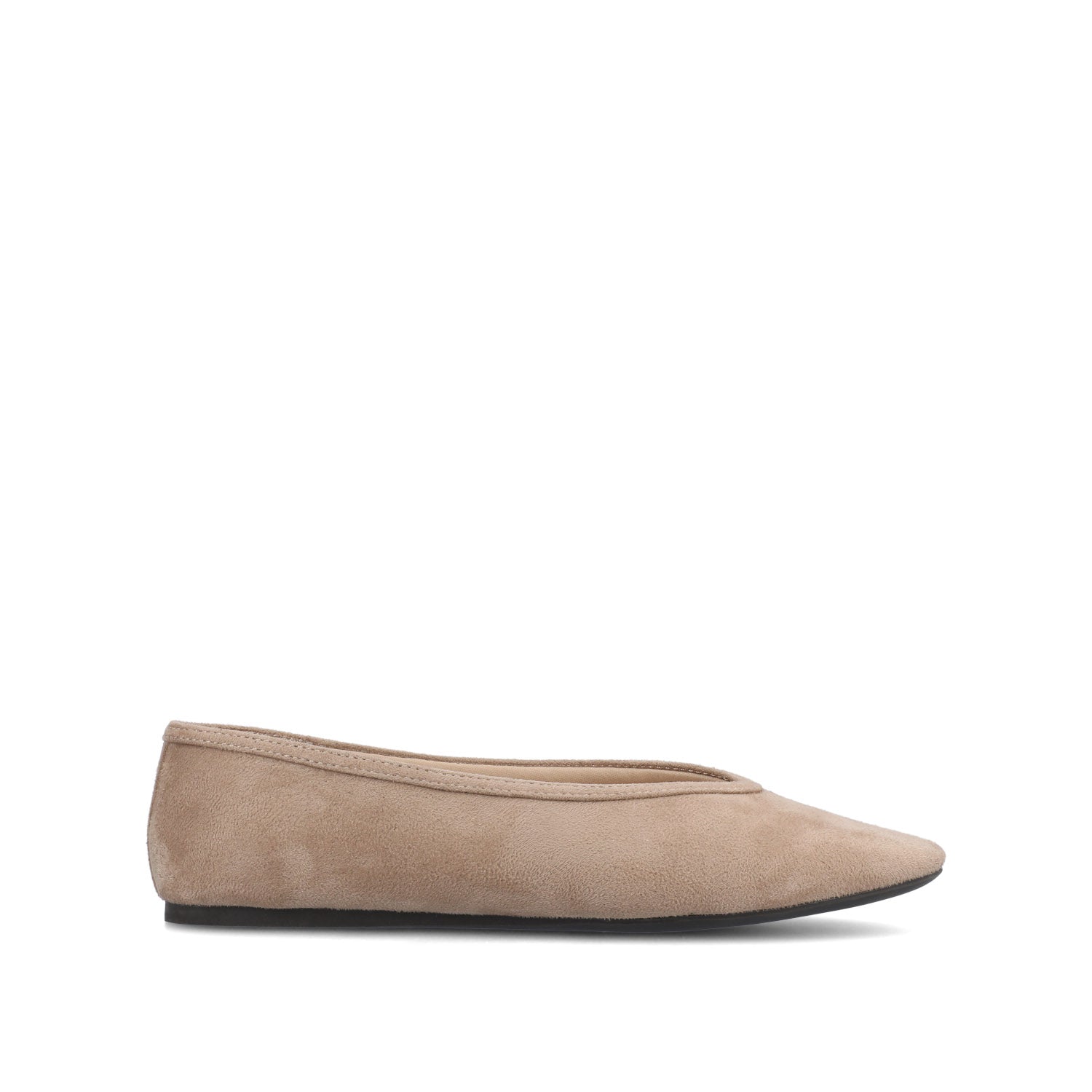 journee collection FORTUNE BALLET FLATS Black Suede journee collection FORTUNE BALLET FLATS Black Suede