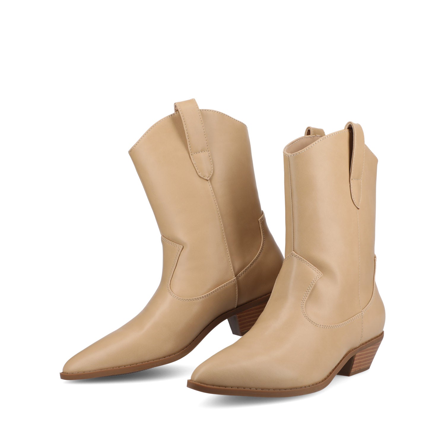 Journee Collection FRITZIE WESTERN ANKLE BOOTIES Black