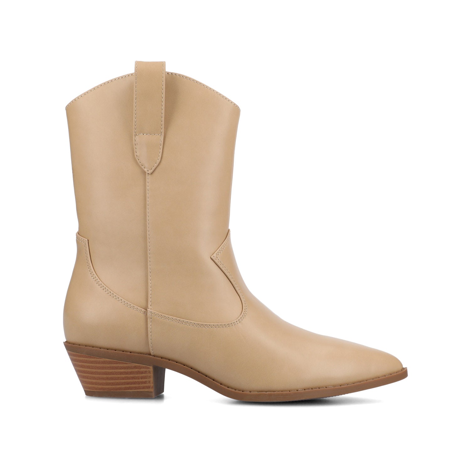 journee collection FRITZIE WESTERN ANKLE BOOTIES Black