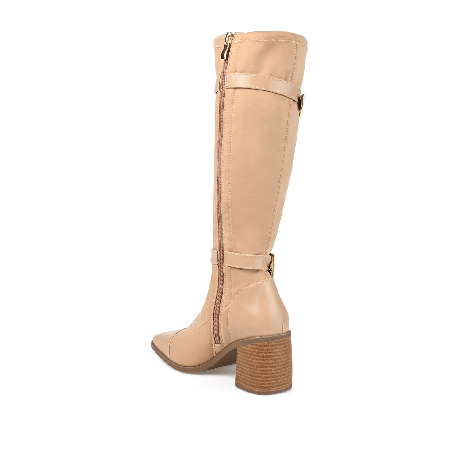 Journee Collection GAIBREE BOOTS IN WIDE WIDTH & CALF Beige