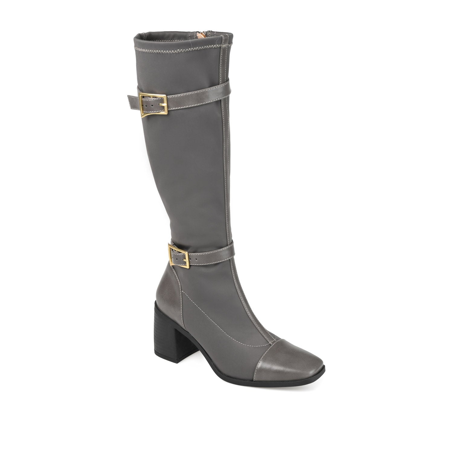 Journee Collection GAIBREE BOOTS IN WIDE WIDTH X-WIDE CALF Beige
