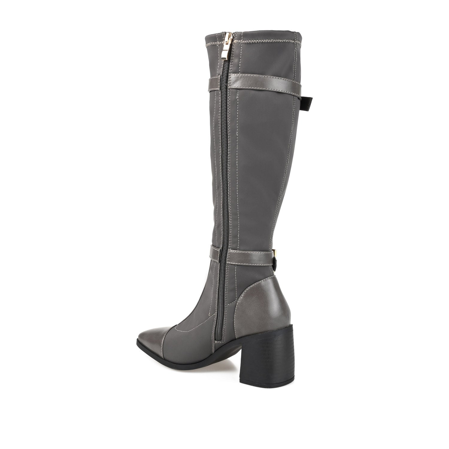 Journee Collection GAIBREE BOOTS IN WIDE WIDTH X-WIDE CALF Beige