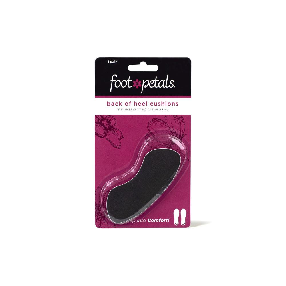 Journee Collection HEEL CUSHIONS BY FOOT PETALS Black