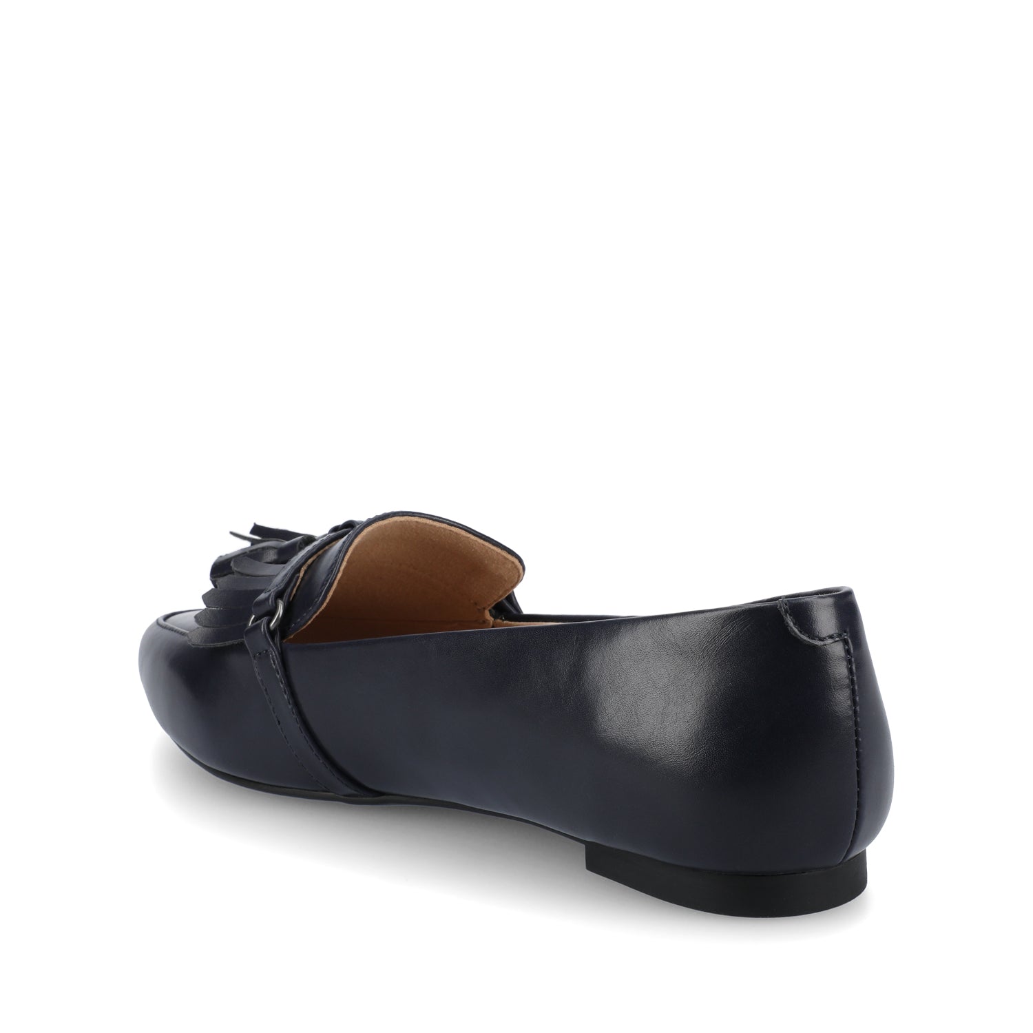 Journee Collection JANNAH TASSEL LOAFER FLATS IN WIDE Black