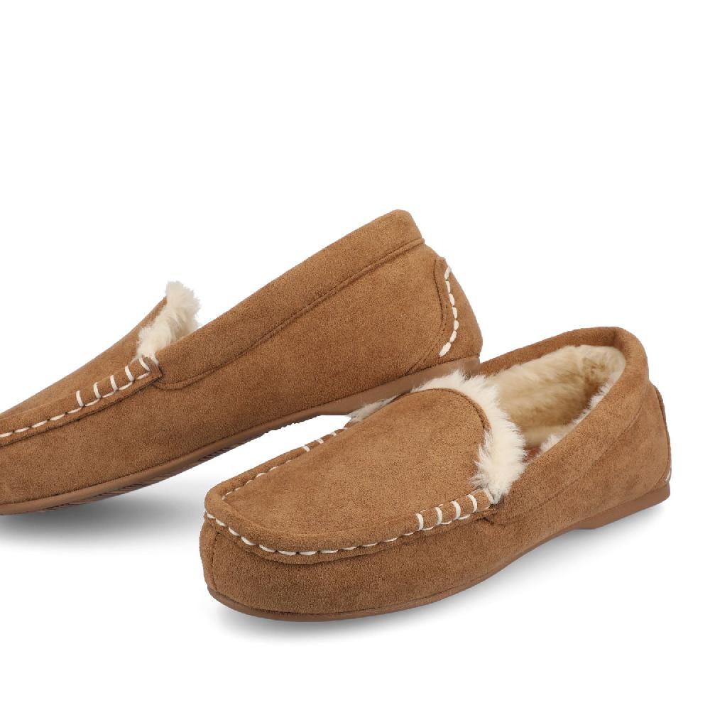 Journee Collection JETAH SLIPPERS IN FAUX SUEDE Pink Faux Suede
