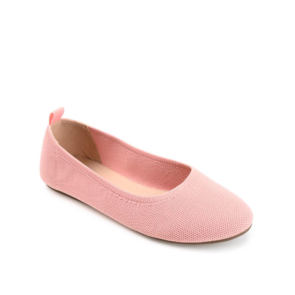 Journee Collection BALLET FLAT IN FABRIC Pink