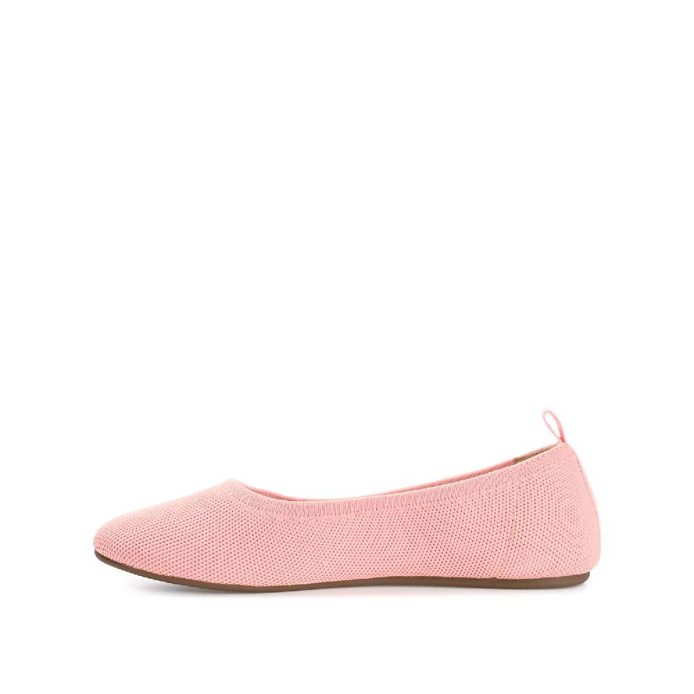 Journee Collection BALLET FLAT IN FABRIC Pink
