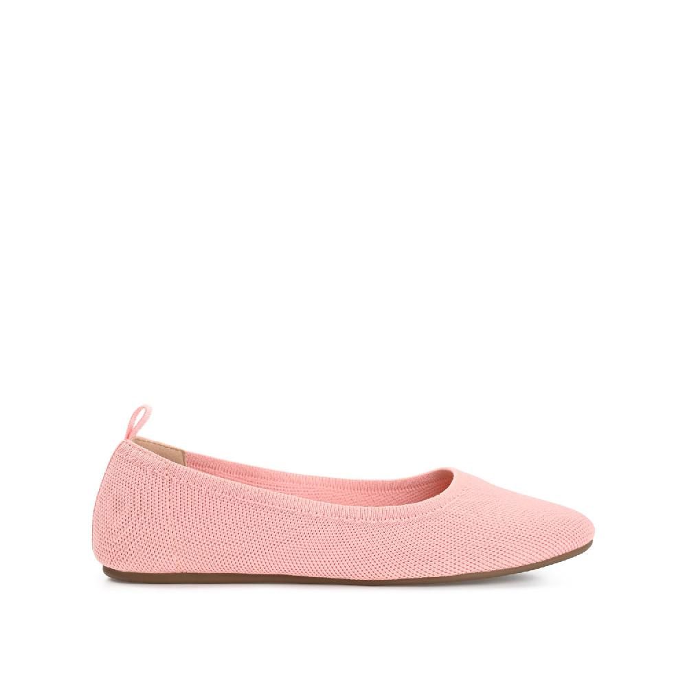 journee collection BALLET FLAT IN FABRIC Pink