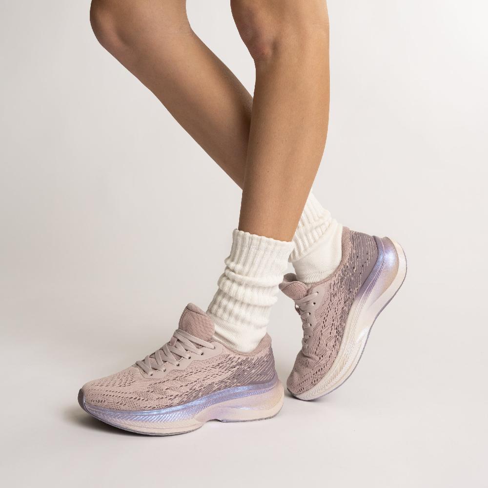 Journee Collection BLUME LACE UP SNEAKERS White