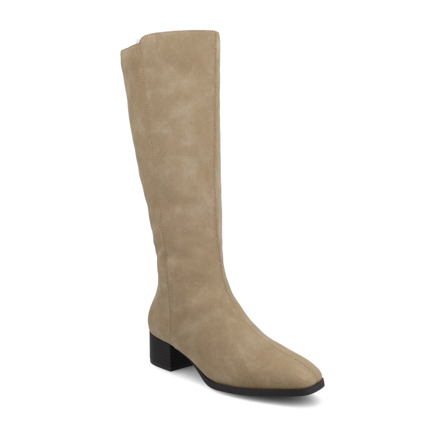 Journee Collection DEVRI KNEE HIGH BOOTS Greige