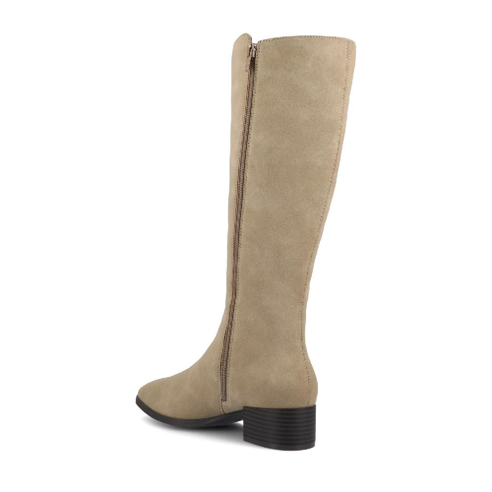 Journee Collection DEVRI KNEE HIGH BOOTS Greige