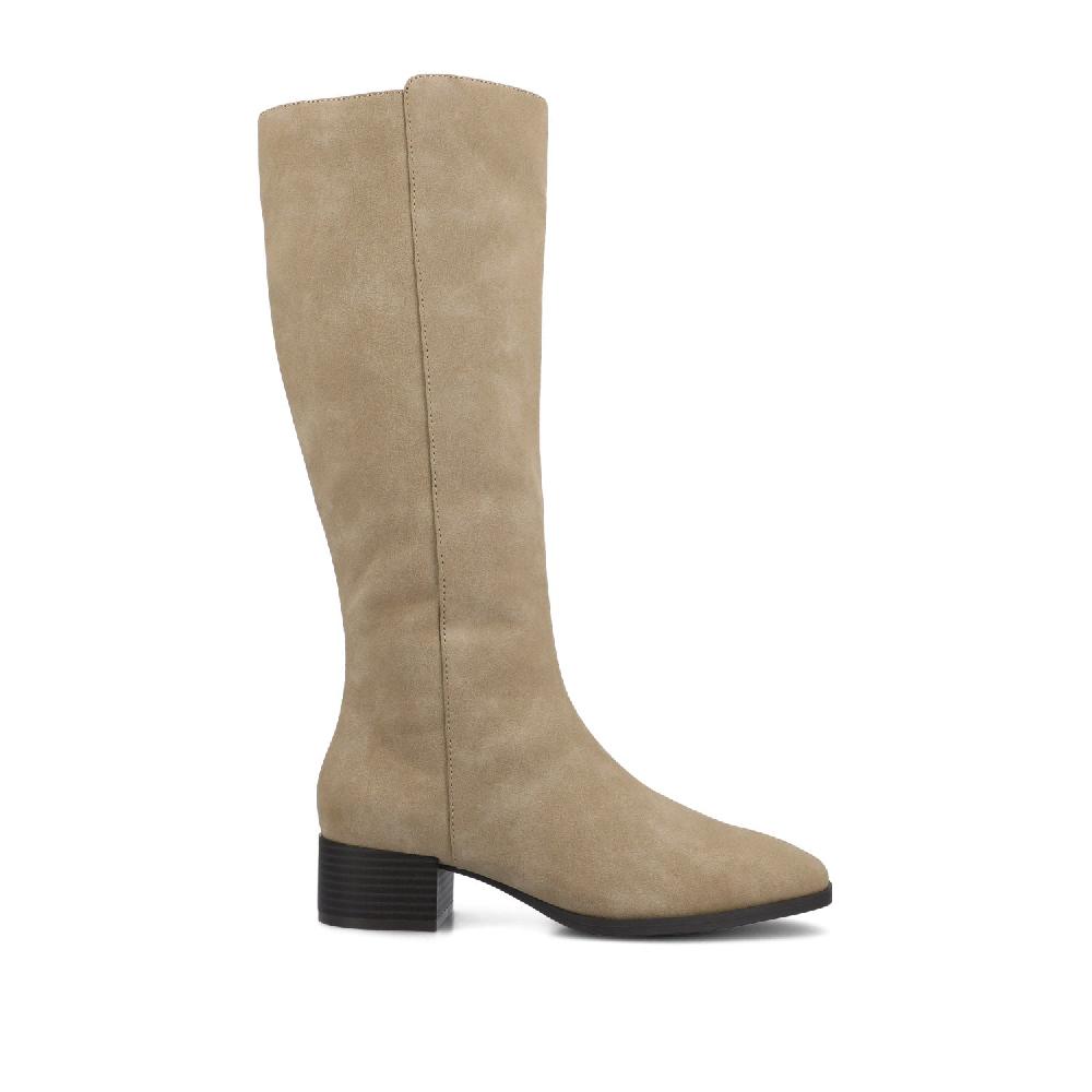 journee collection DEVRI KNEE HIGH BOOTS Greige
