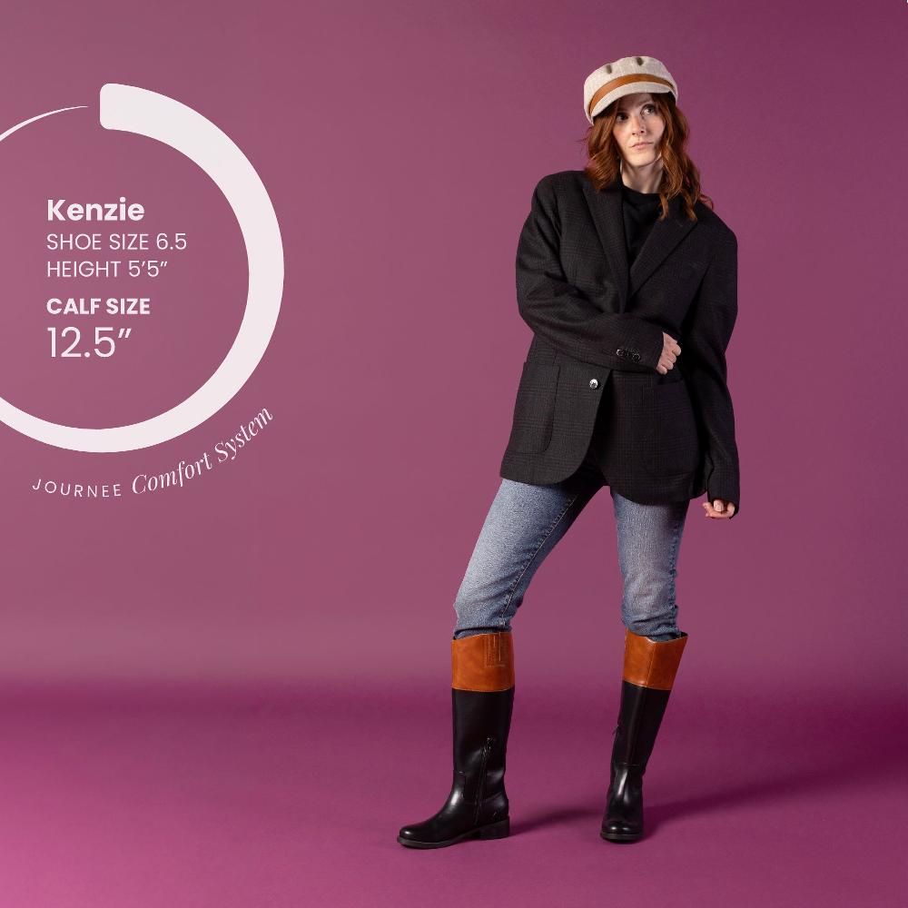 Journee Collection DRESSAGE RIDING BOOTS Black