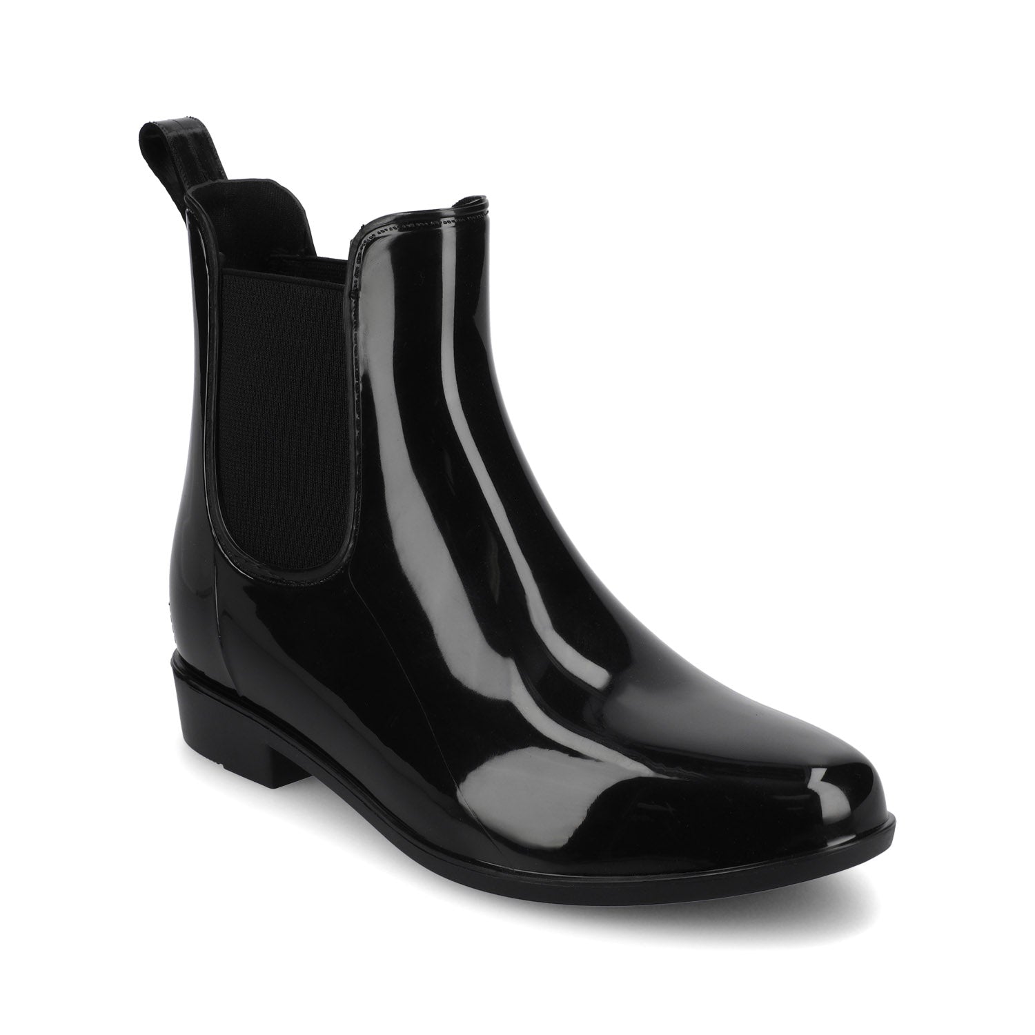 Journee Collection DRIZZLE ANKLE RAIN BOOTS Black