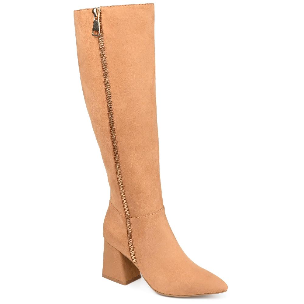 Journee Collection IDINNA MEDIUM CALF Tan