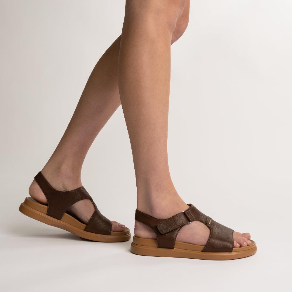 Journee Collection MIRA T-STRAP SANDALS Black