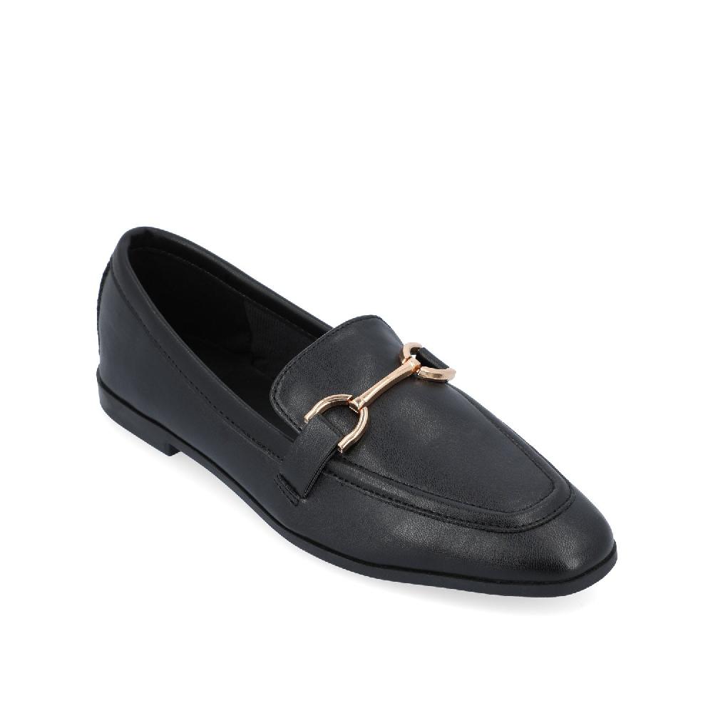 Journee Collection MIZZA LOAFER FLATS IN WIDE Tan