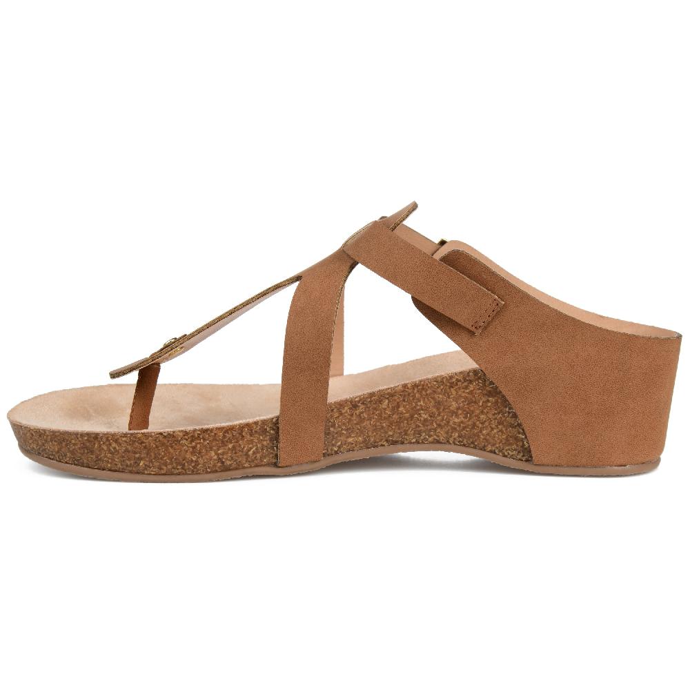 Journee Collection NAVARA Brown