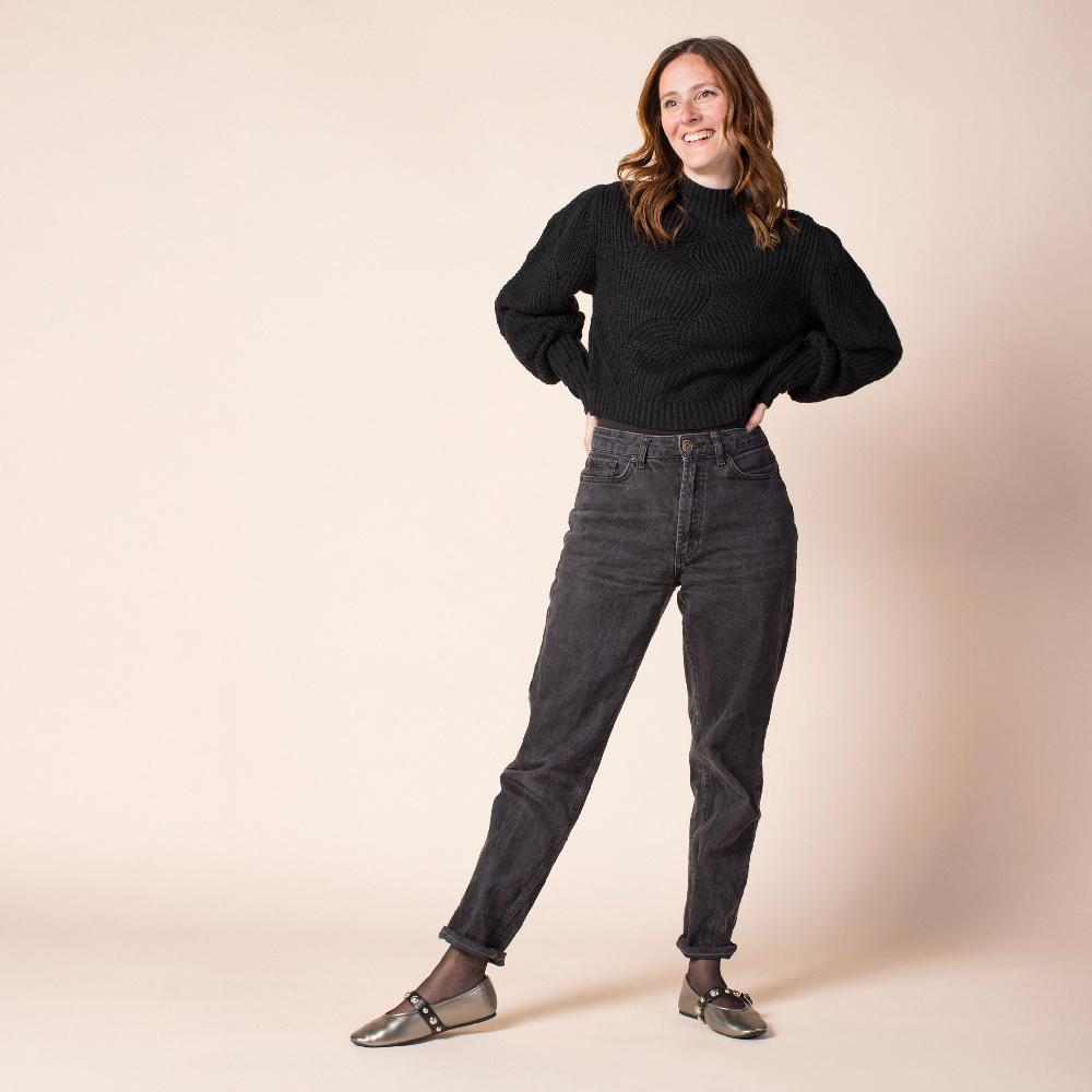 Journee Collection NAVEAH BALLET FLATS Black