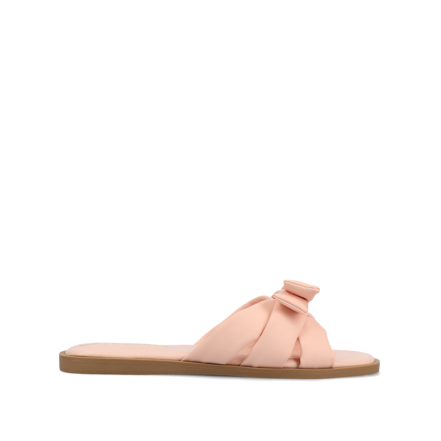journee collection PRYLIN FLAT SANDALS Bone