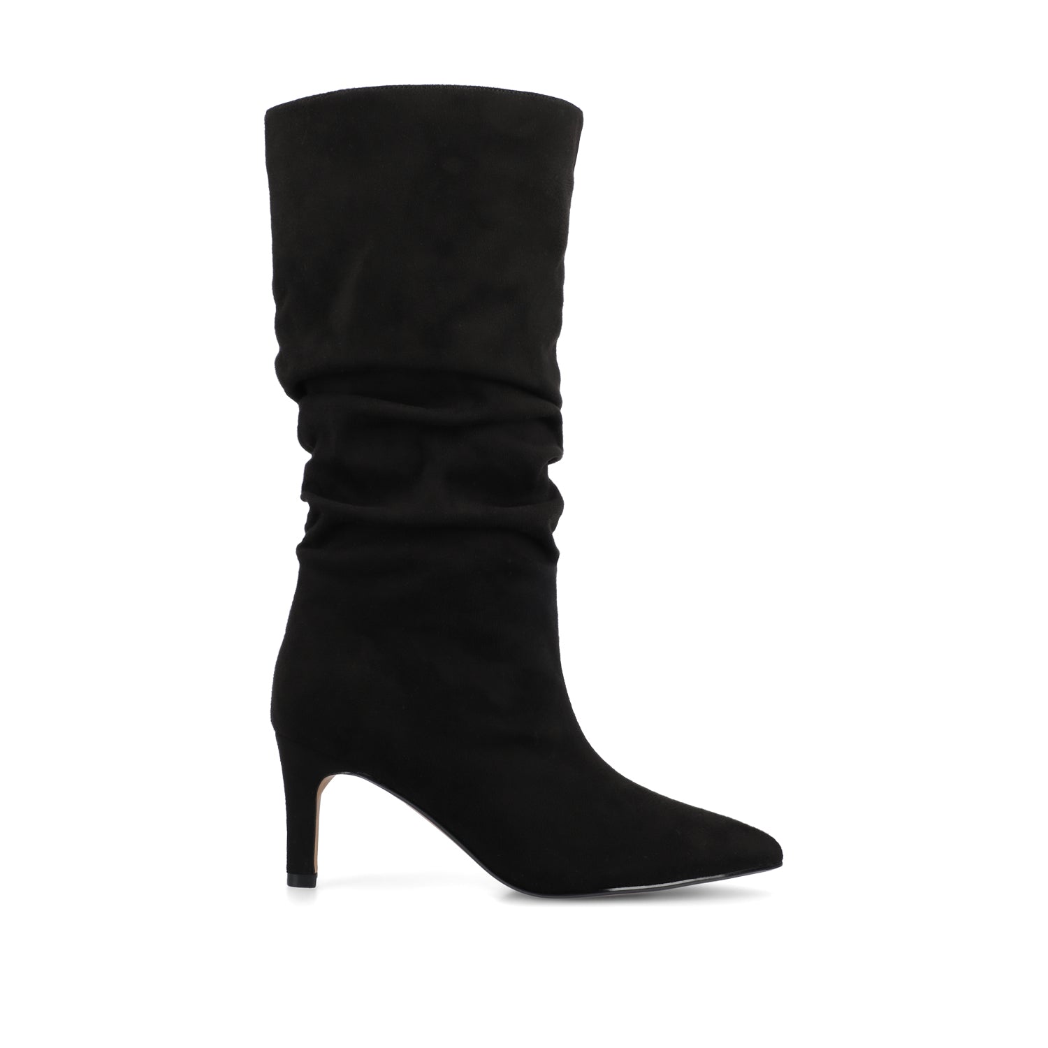 journee collection SONNET SLOUCHY BOOTS Black