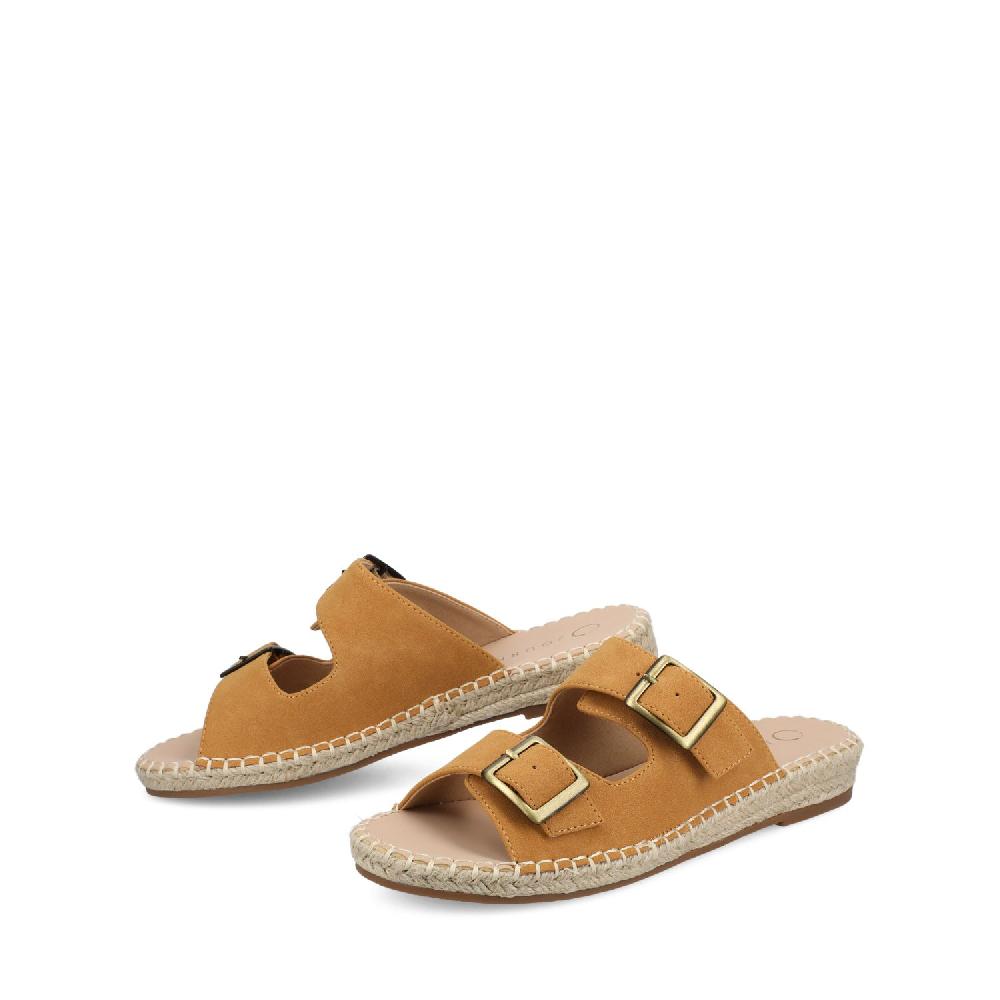 Journee Collection TRESAH ESPADRILLE SANDALS Beige