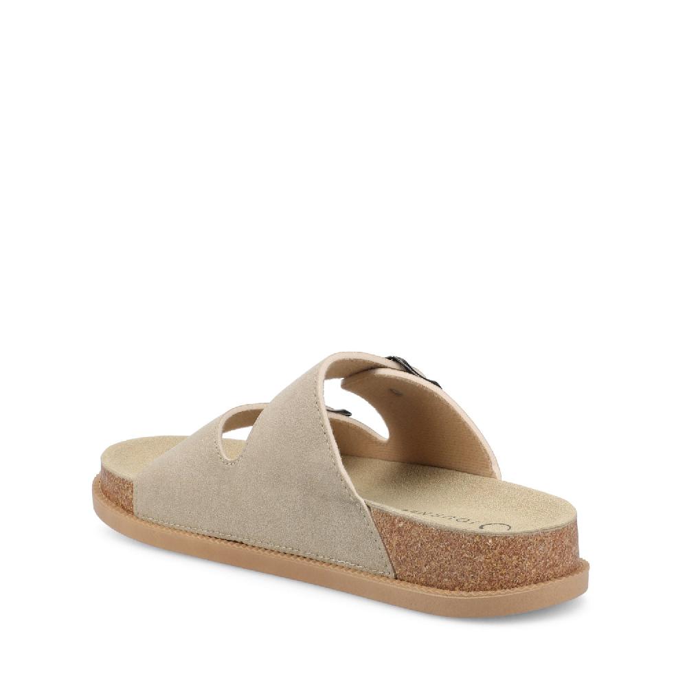 Journee Collection TULA SLIDE SANDAL Mocha