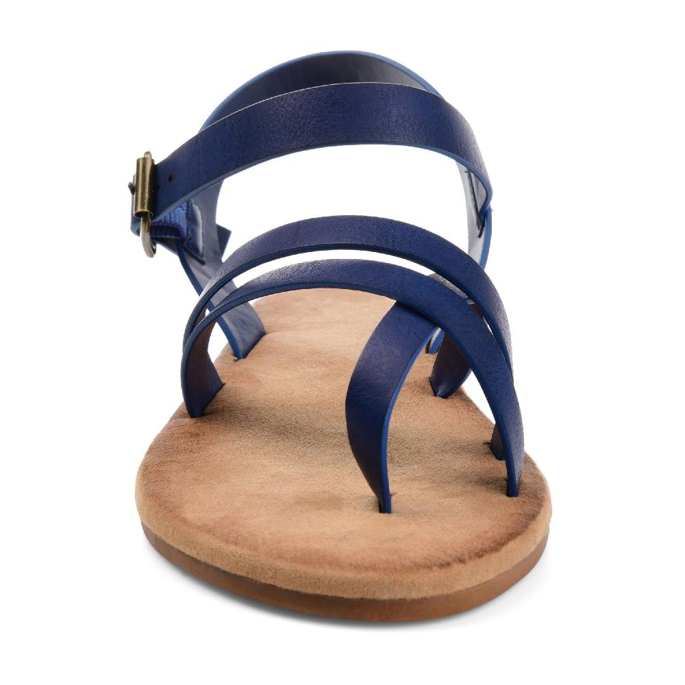 Journee Collection VASEK Blue