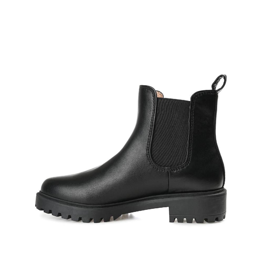 Journee Collection KENOVA CHELSEA BOOTIES IN FAUX LEATHER Taupe