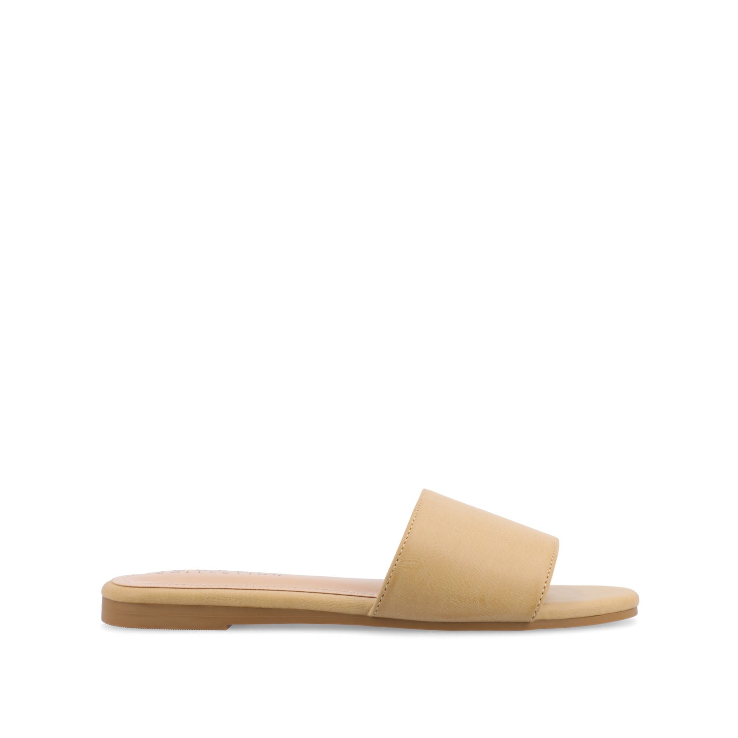 journee collection KOLINNA STATEMENT SLIDE SANDALS IN WIDE Mauve
