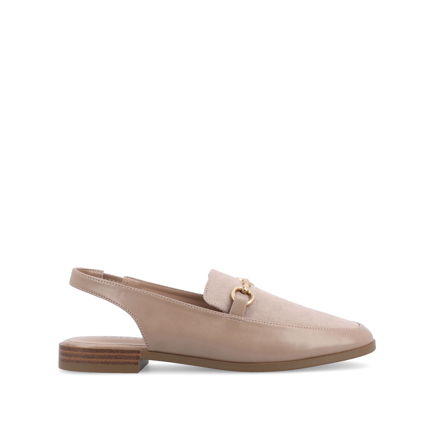 journee collection LAINEY LOAFER FLATS IN FAUX LEATHER Green