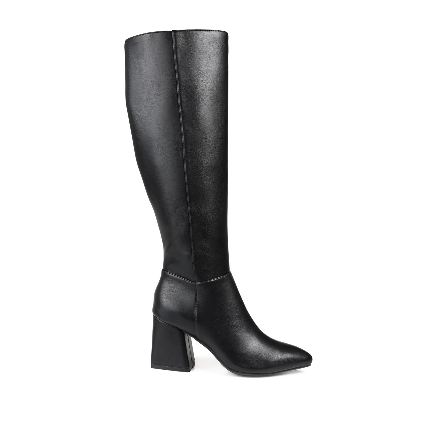 journee collection LANDREE KNEE-HIGH BOOTS IN WIDE CALF Bone