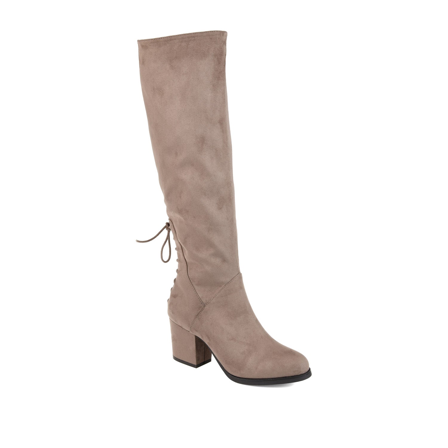 Journee Collection LEEDA KNEE-HIGH BOOTS IN WIDE CALF Olive
