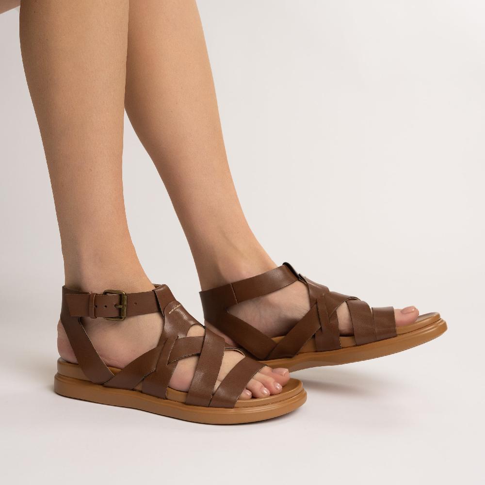 Journee Collection MISTEE MULTI STRAP SANDALS Black