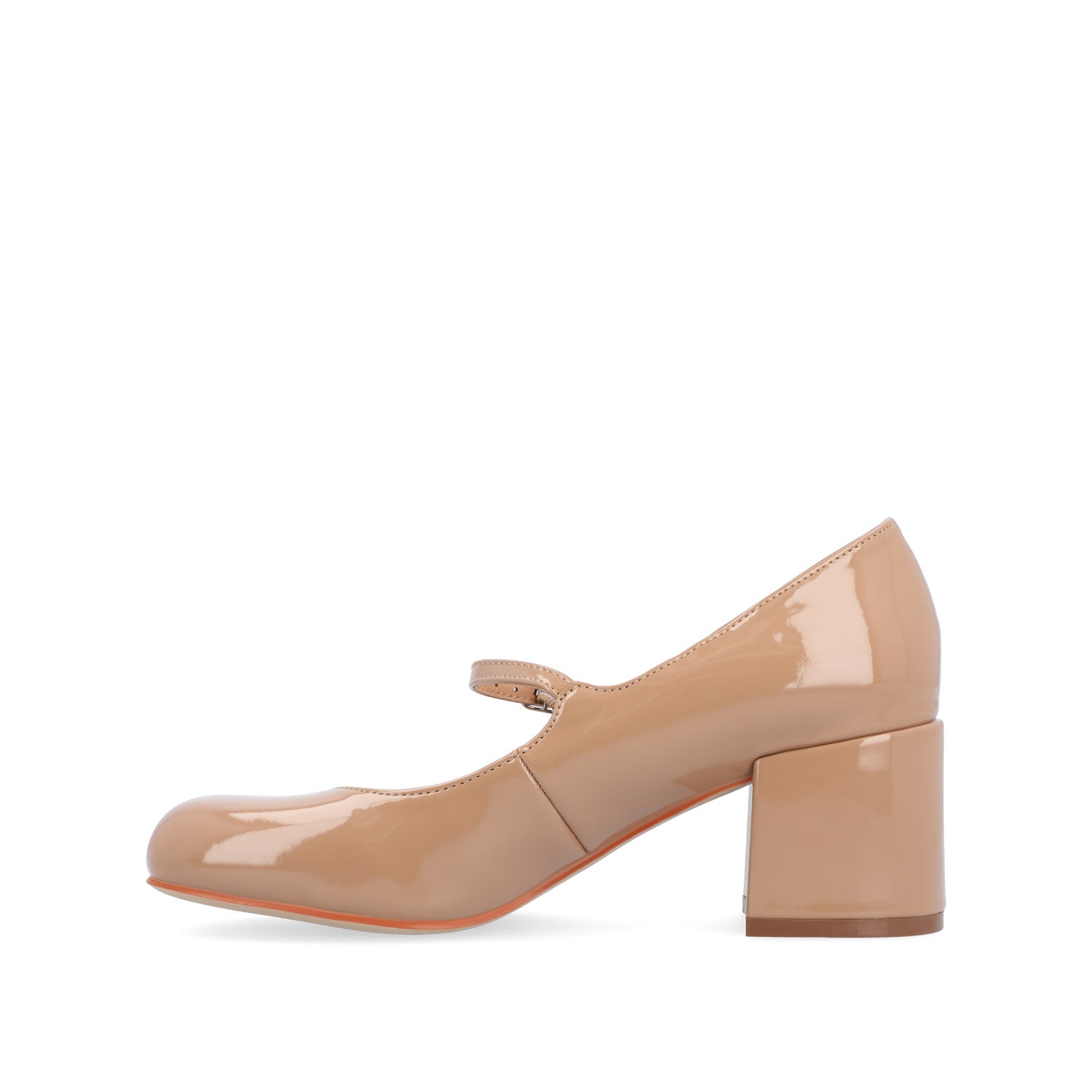 Journee Collection OKENNA MARY JANE PUMP HEELS IN WIDE Nude