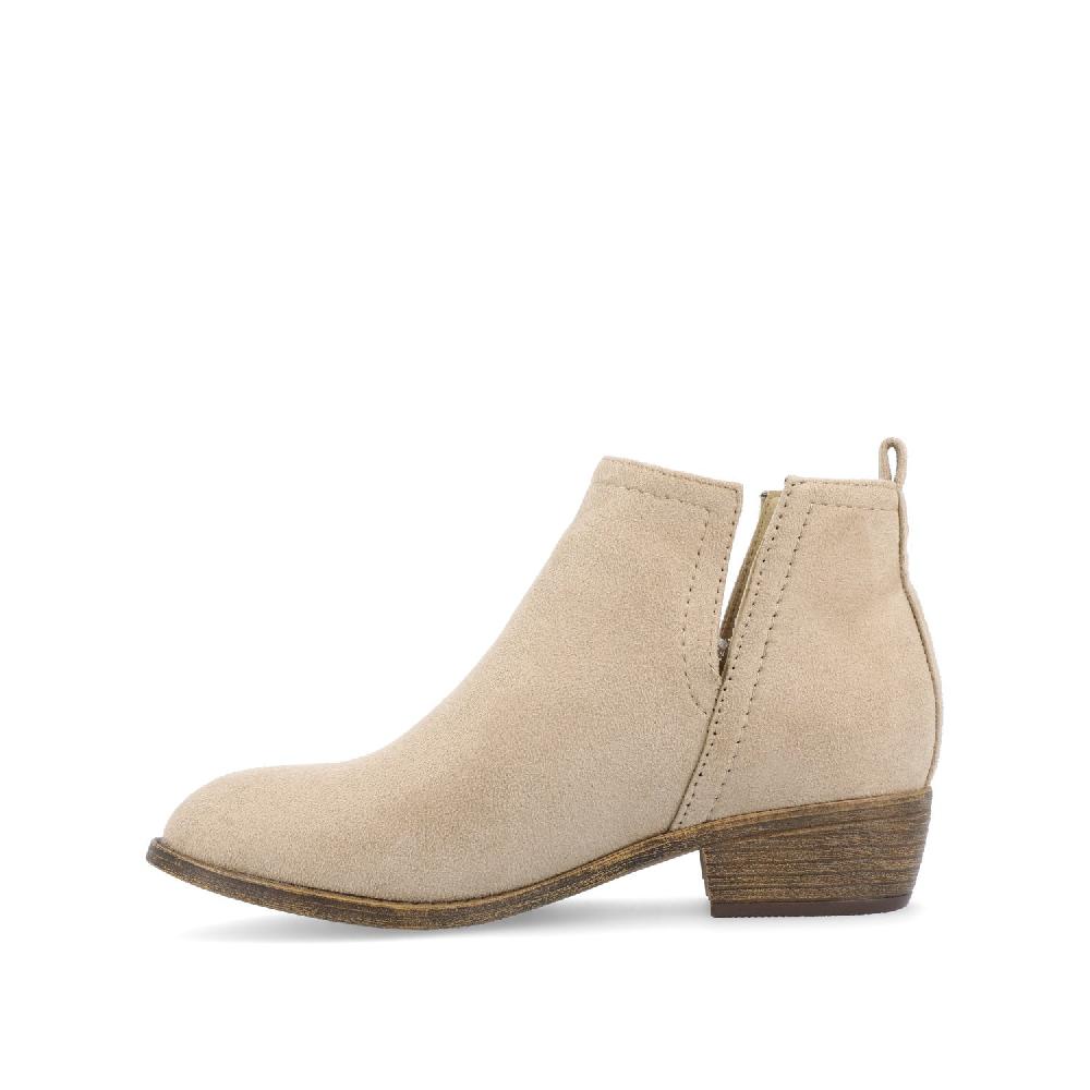 Journee Collection RIMI BLOCK HEELED BOOTIES IN WIDE Black