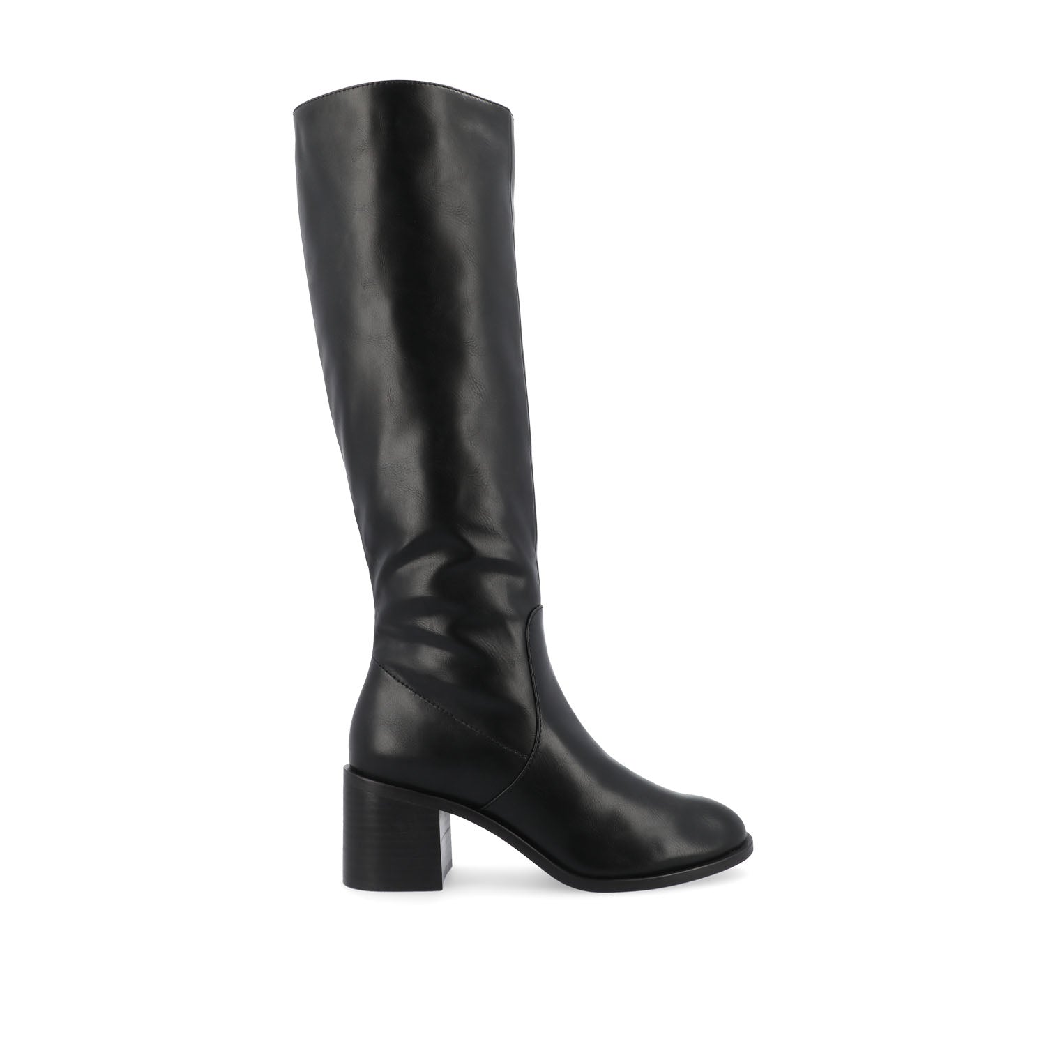 journee collection ROMILLY KNEE HIGH BOOTS IN X-WIDE CALF Black